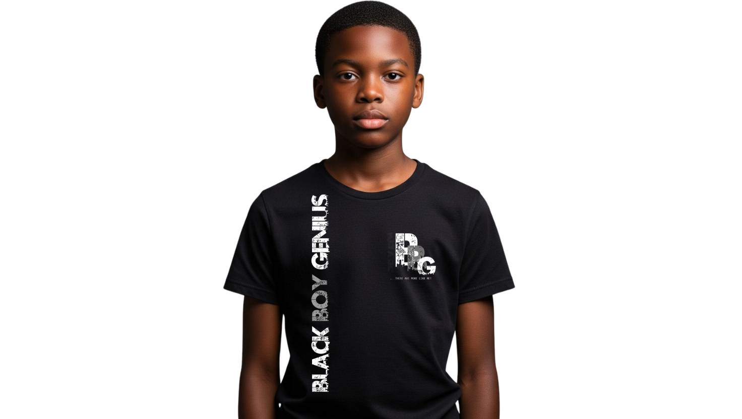 a Black Boy Genius Vintage T-shirt